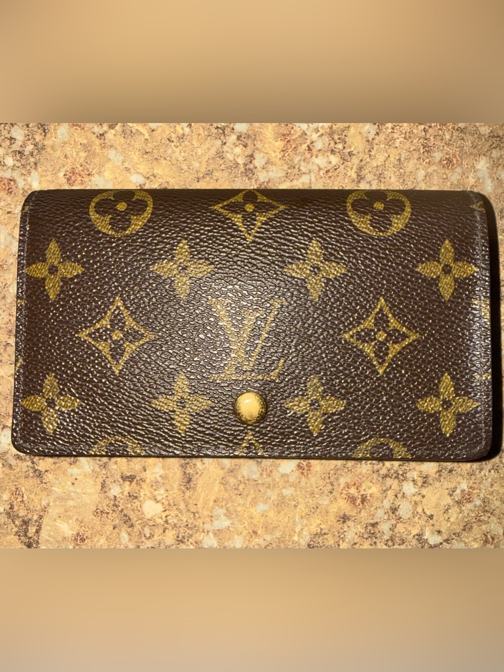 Louis Vuitton Brown Monogram Wallet
